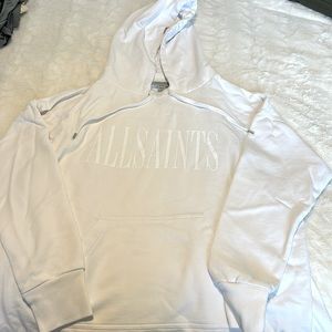 White All-Saints Hoodie